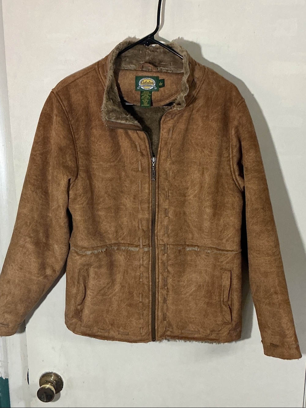 Cabela’s ultra-suede Jackie with faux fur lining